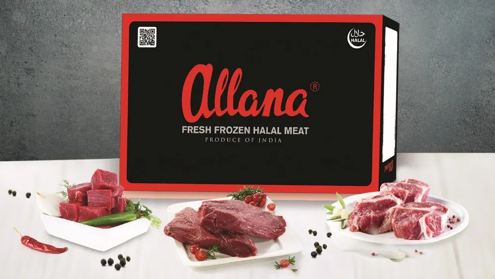 Qora Allana transport qutisi va goʻsht